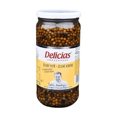 Delicias Pepř zelený v nálevu