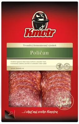 Kmotr Poličan krájený