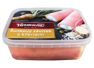 Varmuža Šunkové závitky s křenem