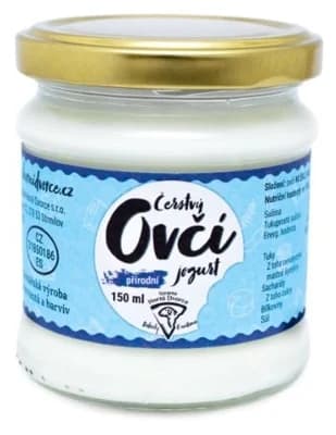 Statek Horní Dvorce Ovčí jogurt