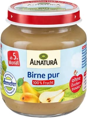 ALNATURA BIO Dětská výživa Hruška 100 %