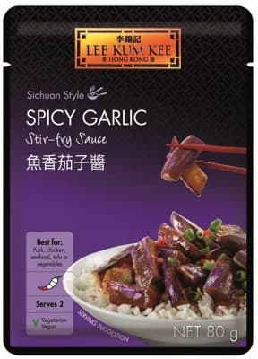 Lee Kum Kee Stir–Fry omáčka ostrá česneková