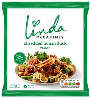 Linda McCartney's Vegetariánské hoisin drcené (mražené)