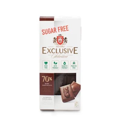 Taitau Exclusive Selection Hořká čokoláda BEZ CUKRU 70%