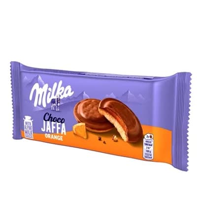 Milka Jaffa piškoty pomerančové, mléčná čokoláda