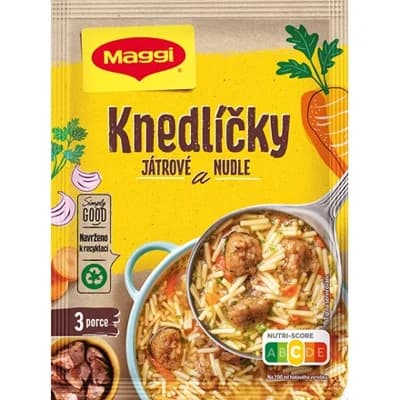 Maggi Polévka s játrovými knedlíčky