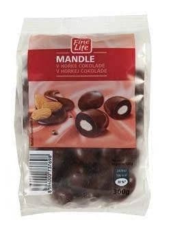 Fine Life Mandle v hořké čokoládě