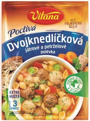 Vitana Poctivá dvojknedlíčková polévka - játrové a petrželové