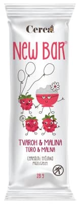 Cerea New Bar Tvaroh a malina