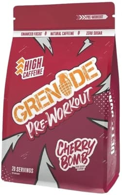 Grenade Pre-Workout - kyselé višně
