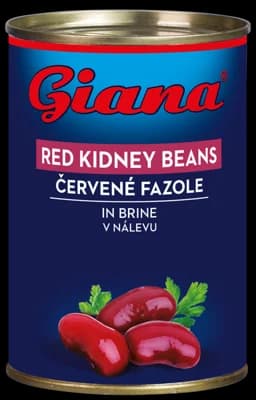 Giana Fazole červené ve sladkoslaném nálevu