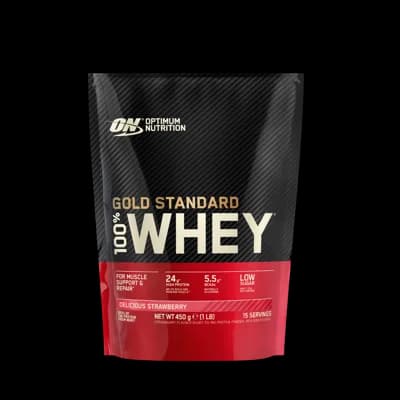 Optimum Nutrition 100% Whey Gold Standard jahoda