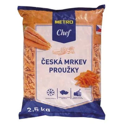 METRO Chef Česká mrkev proužky mraž. 2,