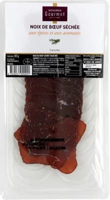 Monoprix Gourmet Sušené hovězí s kořením a bylinkami