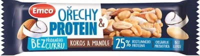 Emco Tyčinka ořech a protein kokos