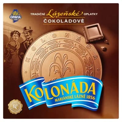 Opavia Kolonáda lázeňské oplatky čokoládové