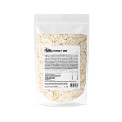 Vilgain Proteinové Overnight Oats s nízkým obsahem cukru – kešu s karamelem