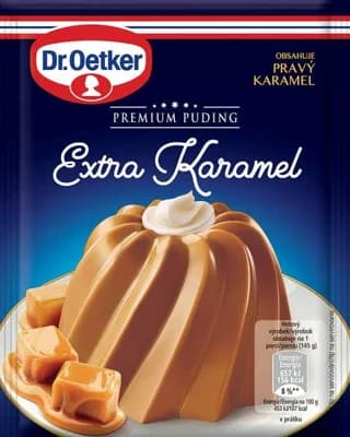 Dr. Oetker Premium puding extra karamel