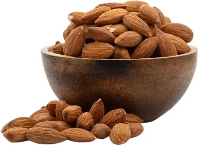 Grizly Mandle Natural neloupané