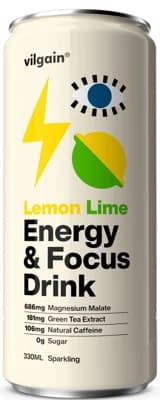 Vilgain Energy & Focus Drink citron a limetka