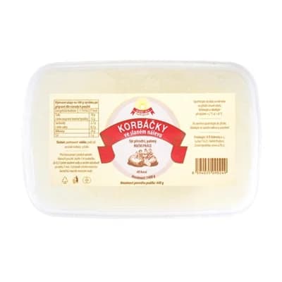 Korbáčky ve slaném nálevu (40 ks) chlaz.