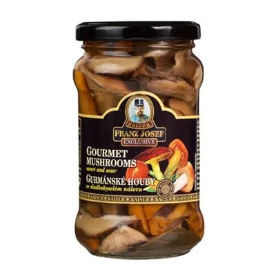FRANZ JOSEF KAISER Gourmet houby ve sladkokyselém nálevu 3 x