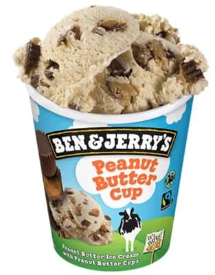 Ben & Jerry's Peanut butter cup zmrzlina