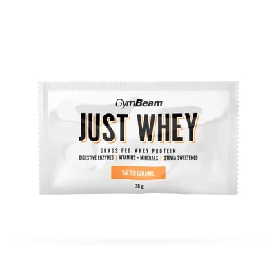 GymBeam Vzorek proteinu Just Whey slaný karamel