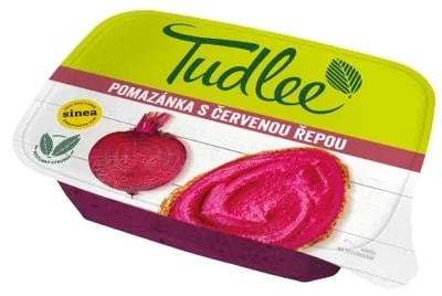 Tudlee pomazánka s červenou řepou