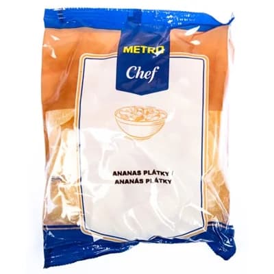 METRO Chef Ananas proslazený plátky sušené