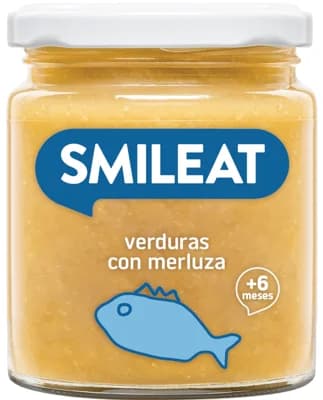 Smileat BIO Příkrm divoká mořská štika se zeleninou, rýží a panenským olivovým olejem