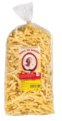 Dobšické těstoviny Nudle od babičky extra široké