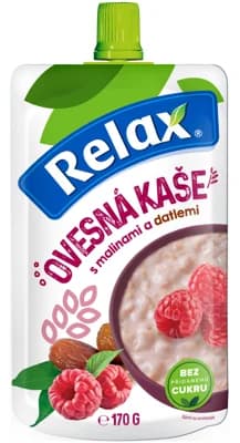 Relax Kapsička ovesná kaše, malina a datle