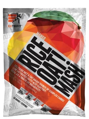 Extrifit Rice & Oat Mash - jahoda