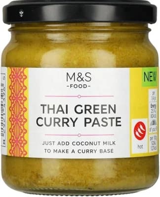 Marks & Spencer Thajská zelená kari pasta
