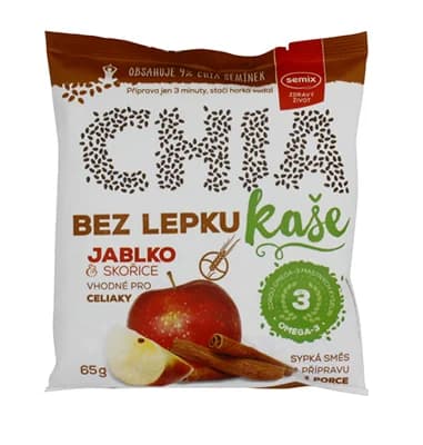 Semix Chia kaše - jablko se skořicí