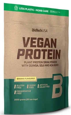 BiotechUSA Vegan Protein - banán