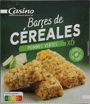 Casino Cereální tyčinky s jablky