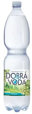 Dobrá voda Neperlivá s příchutí bílé hrozny 6x1,5L
