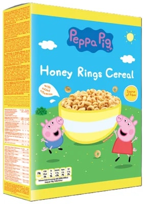 Peppa Pig Medové cereálie s vitamíny