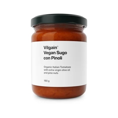 Vilgain Vegan Sugo BIO – s piniovými oříšky