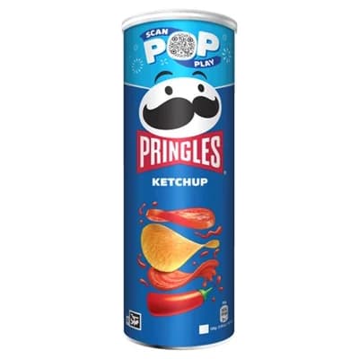 PRINGLES s příchutí kečupu