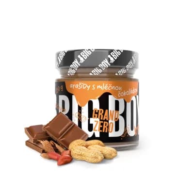 BIG BOY Butter Grand Zero s mléčnou čokoládou