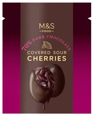 Marks & Spencer Třešně v hořké čokoládě