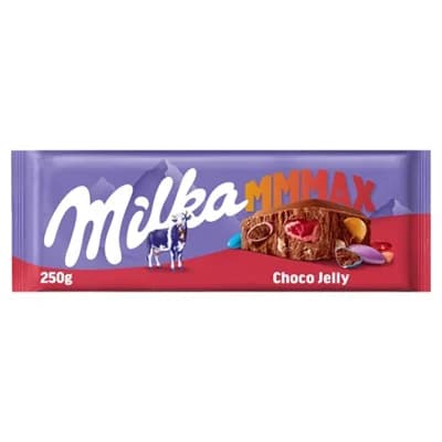 Milka Mmmax Choco Jelly mléčná čokoláda s želé
