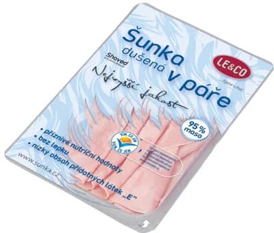 LE&CO Šunka dušená v páře nejvyšší jakosti s obsahem masa 95 %