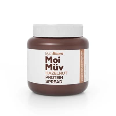 GymBeam MoiMüv Protein Spread lískový ořech
