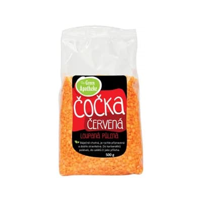 Green Apotheke Čočka Červená loupaná půlená