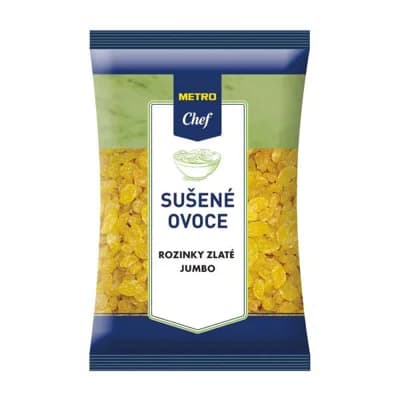 Metro Chef Rozinky sušené obří zlaté