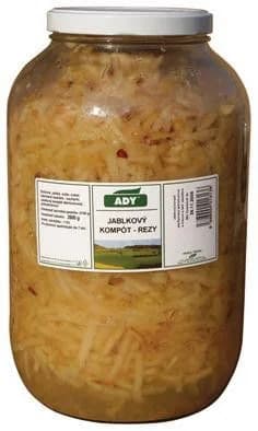 ADY Jablečný kompot řezy 3,